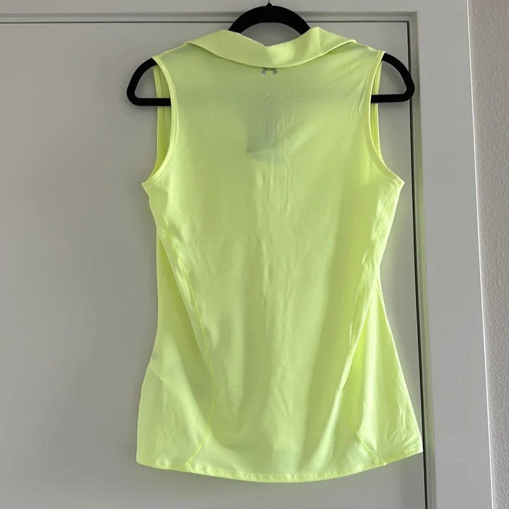 Under Armour Sleeveless Golf Polo - Picture 3 of 6